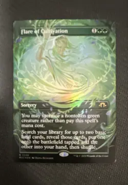 Flare of Cultivation (Borderless) Modern Horizons 3 Foil - Image 1