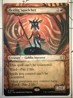 Hexing Squelcher (Showcase) Lorwyn Eclipsed Regular - Image 1