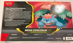 Pokemon Mega Venusaur EX Premium Collection Trading Card Game Box Promo Booster - Image 2