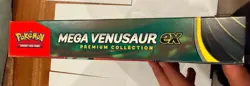 Pokemon Mega Venusaur EX Premium Collection Trading Card Game Box Promo Booster - Image 4