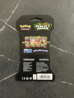 (VERY HEAVY)🔥 32.27g Pokemon Perfect Order Sleeved Booster Pack Factory Sealed✅ - Image 3