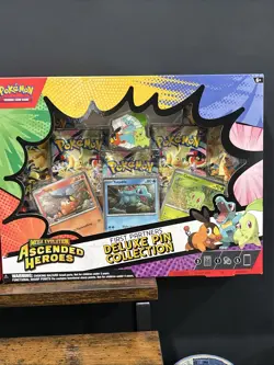 2 x Ascended Heroes - First Partners Deluxe Pin Collection New & Sealed IN HAND - Image 2