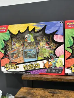 2 x Ascended Heroes - First Partners Deluxe Pin Collection New & Sealed IN HAND - Image 3