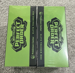 Pokemon TCG: Mega Evolution Perfect Order Pokemon Center ETBs – Sealed Lot of 2 - Image 5