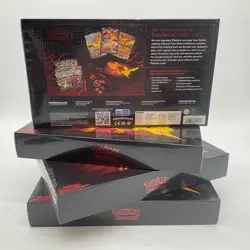 Lot of (4) Pokemon TCG Team Rocket's Moltres ex Ultra Premium Collection Boxes - Image 2