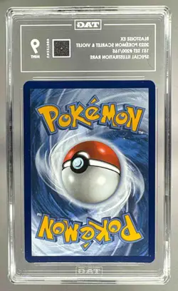 Blastoise ex 2023 Pokemon SV 151 #200/165 Special Illustration Rare TAG 9 - Image 2