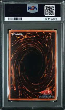 Yugioh PSA8 Black Luster Soldier Envoy of the Beginning 306-025 Ultra Parallel - Image 3