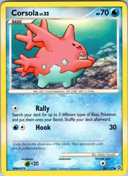 Corsola 84/132 Secret Wonders Pokemon TCG NM - Image 1