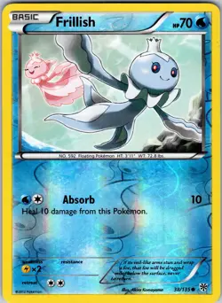 Frillish 38/135 Plasma Storm Pokemon TCG LP - Image 1