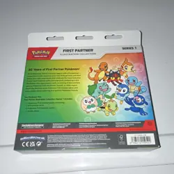 Pokemon First Partner Illustration Collection Series 1 Box Promo Booster - Image 2
