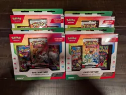 Pokemon TCG First Partner Illustration Collection Series 1 Box. Lot of FOUR - Image 2