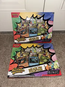 Pokemon Ascended Heroes First Partners Deluxe Pin Collection Box - Lot of 2 - Image 1