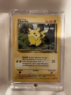 1999 POKEMON TCG PIKACHU CARD #60/64 EXCELLENT CONDITION - Image 1