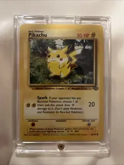 1999 POKEMON TCG PIKACHU CARD #60/64 EXCELLENT CONDITION - Image 2