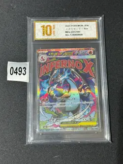 Pokemon Japanese TCG MEGA Dream ex 2025 MEGA Charizard X ex M2a -223/193Grade 10 - Image 1