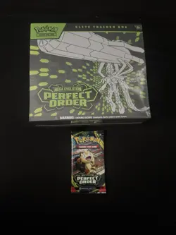 Pokemon Perfect Order Elite Trainer Box - ETB FACTORY SEALED + (1) Bonus Pack - Image 1
