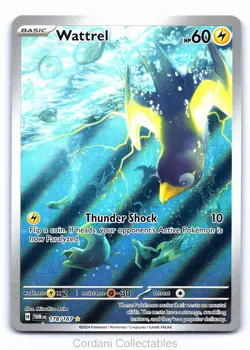 Wattrel 178/167 - Twilight Masquerade - Pokemon Card - Near Mint - Image 1