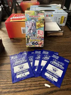 Pokemon Go Japanese Booster Box + 5 Promo Packs Brand New Factory Sealed ✨ - Image 1