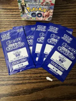 Pokemon Go Japanese Booster Box + 5 Promo Packs Brand New Factory Sealed ✨ - Image 2