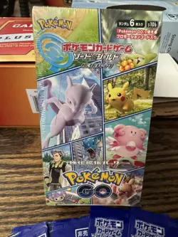 Pokemon Go Japanese Booster Box + 5 Promo Packs Brand New Factory Sealed ✨ - Image 3