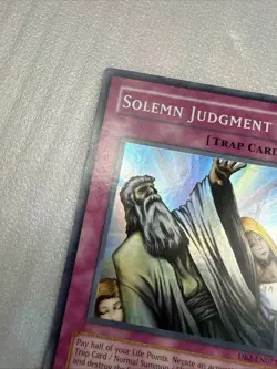 YUGIOH SOLEMN JUDGMENT SUPER RARE DB2-EN073 - Image 5