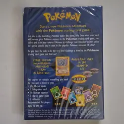 Pokemon 2-Player Starter Set 1st Edition Sealed Box Machamp 1999 Wizards - Image 2