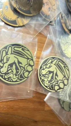 Pokemon TCG Coin Lot 106 Eevee Charizard Holo/Glitter Bulk 💎 - Image 4