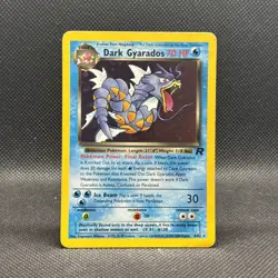 Dark Gyarados 8/82 Team Rocket Holo LP+ Pokemon TCG - Image 1