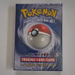 Wizards of the Coast Pokemon TCG Starter Set Sealed 1st Ed Machamp 1999 EN - Image 1
