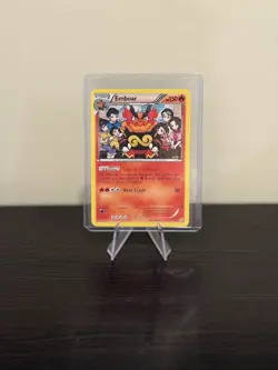 Pokemon Emboar Legendary Treasures 27/113 Holo Rare (Some whitening) - Image 1