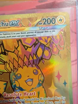 Pokemon Pikachu Ex 179/131 Sv: Prismatic Evolutions Hyper Rare Full Art Holo EX - Image 2