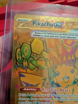 Pokemon Pikachu Ex 179/131 Sv: Prismatic Evolutions Hyper Rare Full Art Holo EX - Image 3