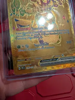 Pokemon Pikachu Ex 179/131 Sv: Prismatic Evolutions Hyper Rare Full Art Holo EX - Image 4