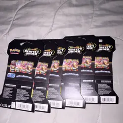 Pokemon TCG Mega Evolution Perfect Order Sleeved Booster Pack Lot of 6 - Image 2