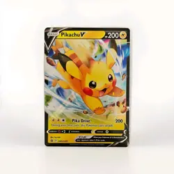 Pokemon TCG SWSH: Sword & Shield Promo #SWSH285 Pikachu V NM English - Image 1