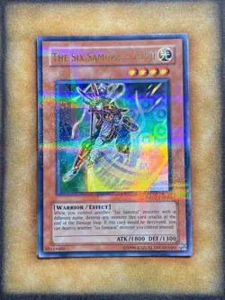 Yugioh The Six Samurai - Zanji HL05-EN005 Hobby League Parallel Ultra Rare NM - Image 1