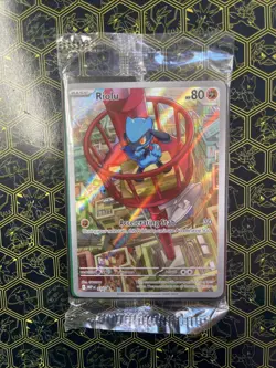 Pokemon TCG Riolu Mega Evolution ETB Promo 010 (SEALED) - Image 1