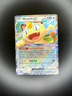 Meowth ex 062/088 Double Rare Perfect Order Pokemon Near Mint - Image 1