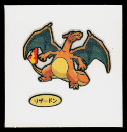 MP - Pokemon Japanese Charizard Daiichi Pan Deco-Chara Bread Sticker - Image 1