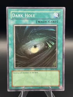 Dark Hole (Magic) LOB-052 The Legend of Blue Eyes White Dragon Unlimited - Image 1