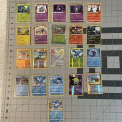 Pokemon Card Lot Of 21 Cards - Image 1