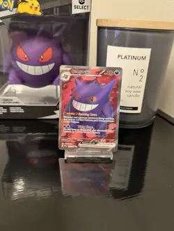 Pokemon TCG Gengar EX Temporal Forces Ultra Rare Card 193/162 - Image 1