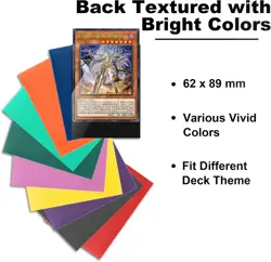 Black Yu-gi-oh Card Sleeve 200 Pack, Japanese Small Sleeves - Image 5