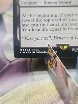 MTG Dark Confidant Mythic Creature Final Fantasy Regular Card - Image 5