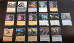16x Rat Creature Magic The Gathering Card Lot /Used/ Acceptable / Assorted Sets - Image 1