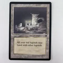 MTG Mountain Stronghold Legends Magic The Gathering TCG Card Includes Shipping - Image 1
