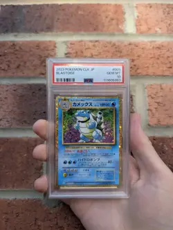 PSA 10 Blastoise 003/032 CLK Classic Collection Japanese Pokemon Card GEM MINT - Image 4