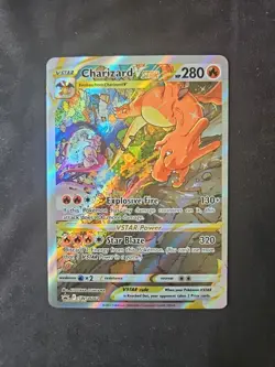 Charizard VSTAR SWSH262 Sword & Shield Black Star Promo Full Art Holo Card - Image 1