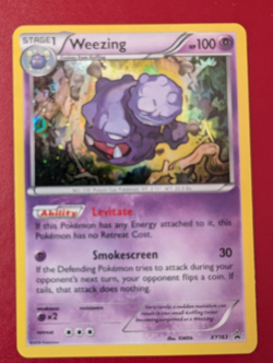 Weezing XY163 Holo Promo Pokemon Card Near Mint Condition - Image 1