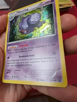 Weezing XY163 Holo Promo Pokemon Card Near Mint Condition - Image 4